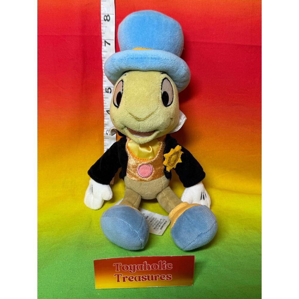 Disney Store Pinocchio Jiminy Cricket Plush